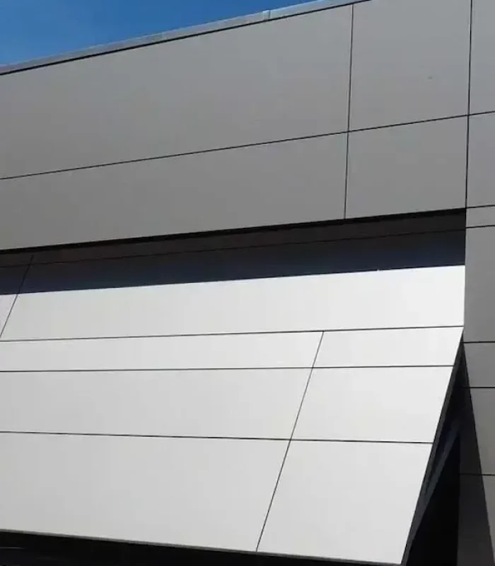Commercial garage doors installed at a business property in Durham NC for secure access